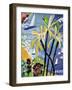 Palm Landscape I-Karen Fields-Framed Art Print