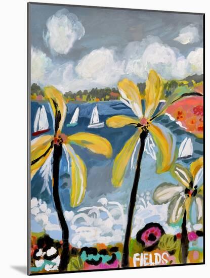 Palm Landscape III-Karen Fields-Mounted Art Print