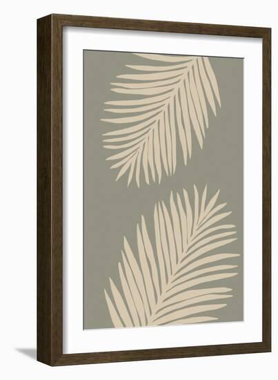 PALM LEAF 15-1x Studio-Framed Giclee Print