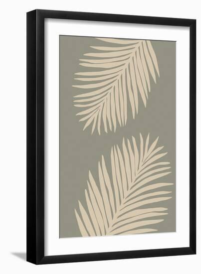 PALM LEAF 15-1x Studio-Framed Giclee Print