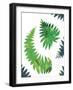 Palm Leaves Composition-Summer Tali Hilty-Framed Giclee Print