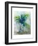 Palm Leaves I-Jeanette Vertentes-Framed Art Print