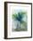 Palm Leaves I-Jeanette Vertentes-Framed Art Print