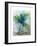 Palm Leaves I-Jeanette Vertentes-Framed Art Print