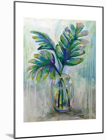 Palm Leaves II-Jeanette Vertentes-Mounted Art Print