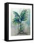 Palm Leaves II-Jeanette Vertentes-Framed Stretched Canvas