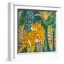 Palm Leopard 1-Kimberly Allen-Framed Art Print