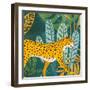 Palm Leopard 2-Kimberly Allen-Framed Art Print