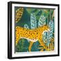 Palm Leopard 2-Kimberly Allen-Framed Art Print