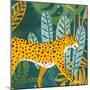 Palm Leopard 2-Kimberly Allen-Mounted Art Print