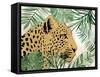 Palm Leopard I-Carol Robinson-Framed Stretched Canvas