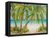 Palm Life-Julie DeRice-Framed Stretched Canvas