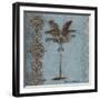 Palm on Blue I-Michael Marcon-Framed Art Print