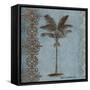 Palm on Blue I-Michael Marcon-Framed Stretched Canvas