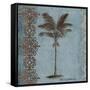 Palm on Blue I-Michael Marcon-Framed Stretched Canvas