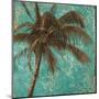Palm on Turquoise I-Patricia Pinto-Mounted Art Print