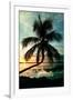 Palm Paradise at Sunset - Florida - USA-Philippe Hugonnard-Framed Premium Photographic Print