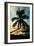 Palm Paradise at Sunset - Florida - USA-Philippe Hugonnard-Framed Photographic Print