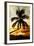 Palm Paradise at Sunset - Florida - USA-Philippe Hugonnard-Framed Photographic Print