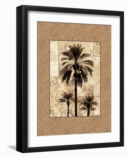 Palm Paradise I-John Seba-Framed Art Print