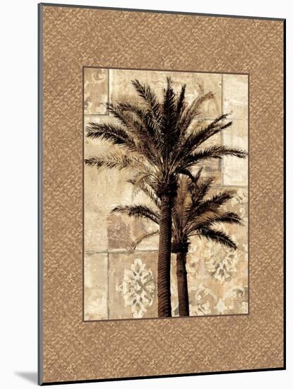 Palm Paradise II-John Seba-Mounted Art Print