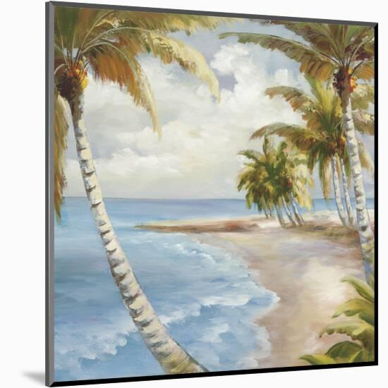 Palm Paradise-Marc Lucien-Mounted Art Print