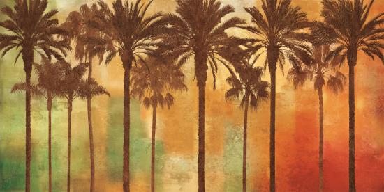 Palm Paradise-John Seba-Framed Art Print