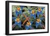 Palm Parrot-James Mazzotta-Framed Giclee Print