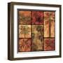 Palm Patchwork I-null-Framed Art Print