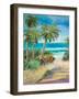 Palm Path-Jane Slivka-Framed Premium Giclee Print