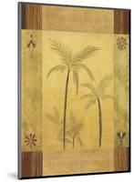 Palm Patterns II-Fernando Leal-Mounted Giclee Print