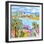 Palm Retreat-Karen Fields-Framed Art Print