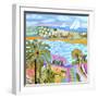 Palm Retreat-Karen Fields-Framed Art Print