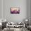 Palm Sky 1-Design Fabrikken-Framed Stretched Canvas displayed on a wall