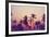 Palm Sky 1-Design Fabrikken-Framed Photographic Print