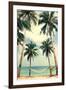 Palm Sky 3-Design Fabrikken-Framed Photographic Print