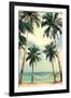 Palm Sky 3-Design Fabrikken-Framed Photographic Print