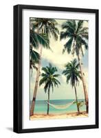 Palm Sky 3-Design Fabrikken-Framed Photographic Print