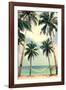 Palm Sky 3-Design Fabrikken-Framed Photographic Print