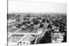 Palm Springs, California Town View Photograph - Palm Springs, CA-Lantern Press-Stretched Canvas