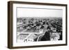 Palm Springs, California Town View Photograph - Palm Springs, CA-Lantern Press-Framed Art Print