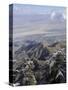 Palm Springs from the Top of San Jacinto Peak, Palm Springs, California, USA-DeFreitas Michael-Stretched Canvas