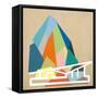 Palm Springs Home 2-Kyle Goderwis-Framed Stretched Canvas