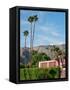 Palm Springs Pink House-Bethany Young-Framed Stretched Canvas