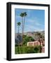 Palm Springs Pink House-Bethany Young-Framed Photographic Print