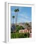 Palm Springs Pink House-Bethany Young-Framed Photographic Print