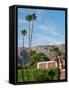 Palm Springs Pink House-Bethany Young-Framed Stretched Canvas