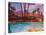 Palm Springs Pool 2-M Bleichner-Stretched Canvas