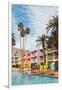 Palm Springs Pool Day VII-Bethany Young-Framed Photographic Print