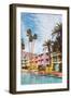 Palm Springs Pool Day VII-Bethany Young-Framed Premium Photographic Print